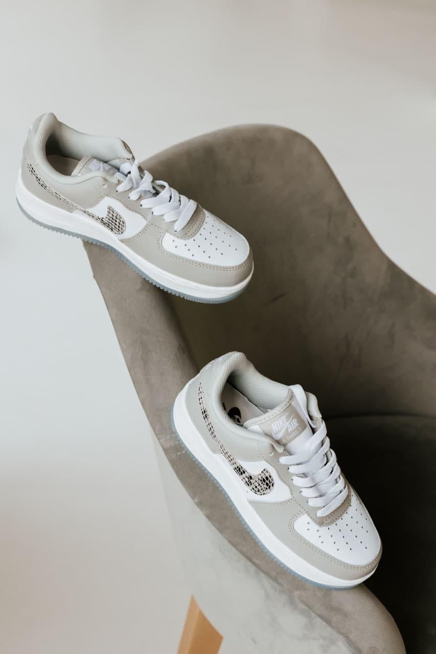 Nike Air Force 1 Low Grey Snake