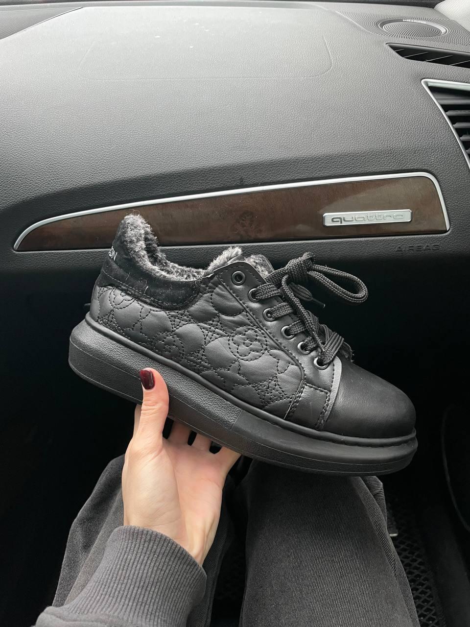 Louis Vuitton Black Fur