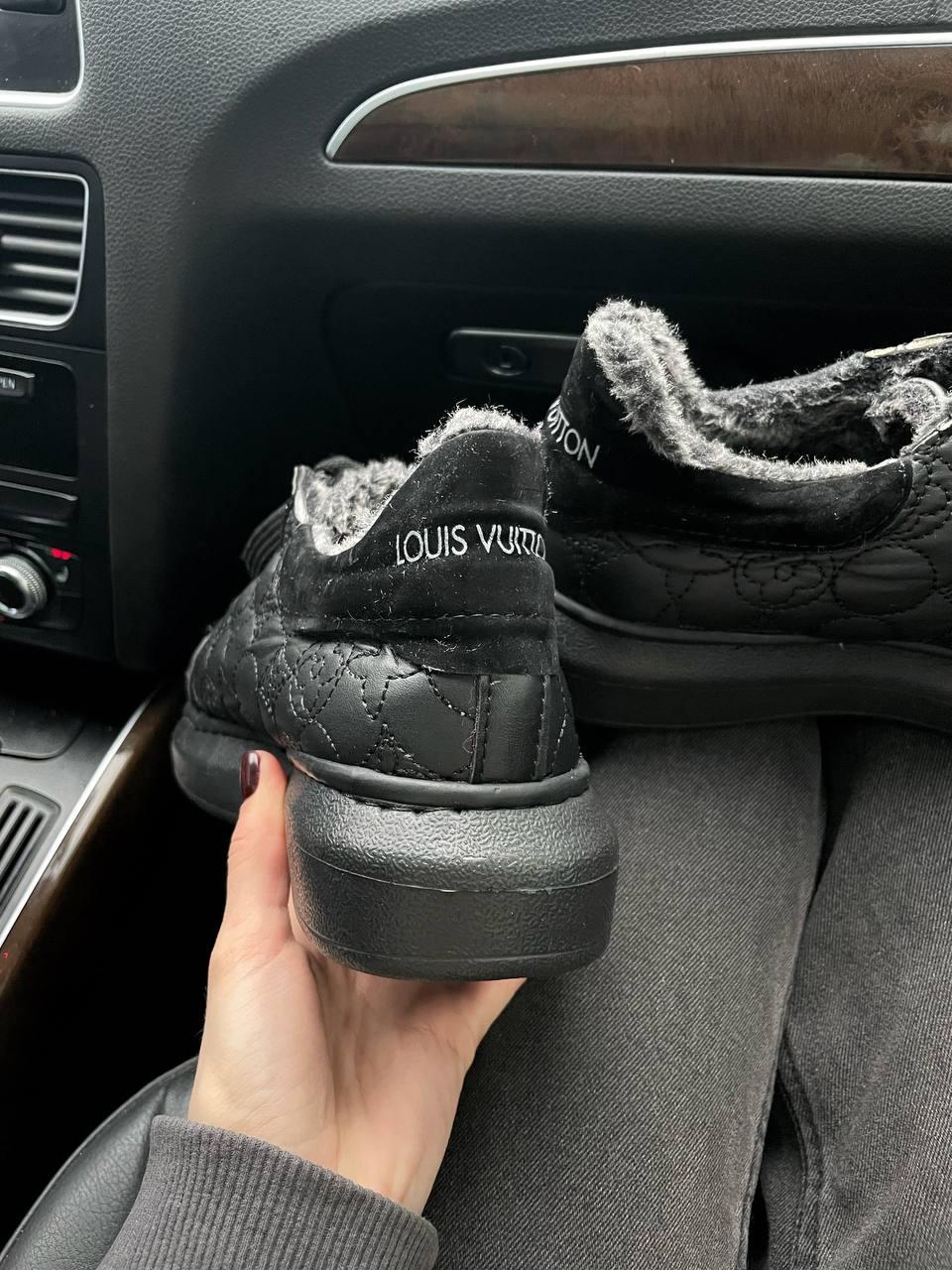 Louis Vuitton Black Fur