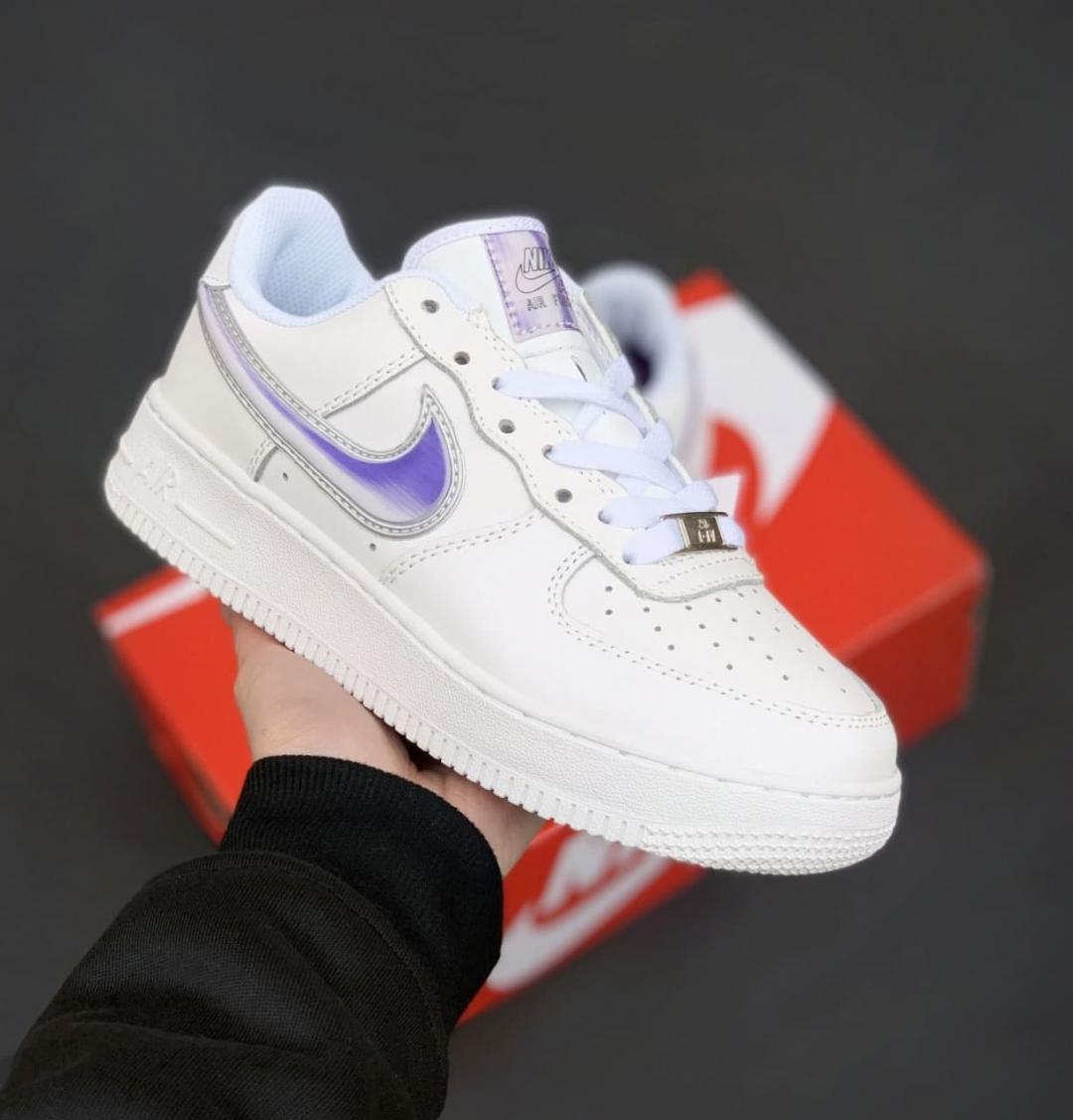Nike Air Force 1 White Violet