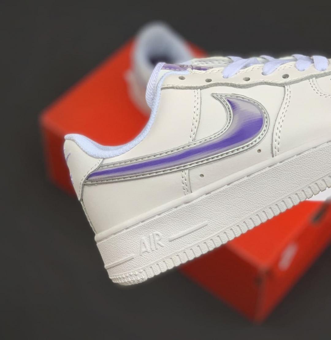 Nike Air Force 1 White Violet