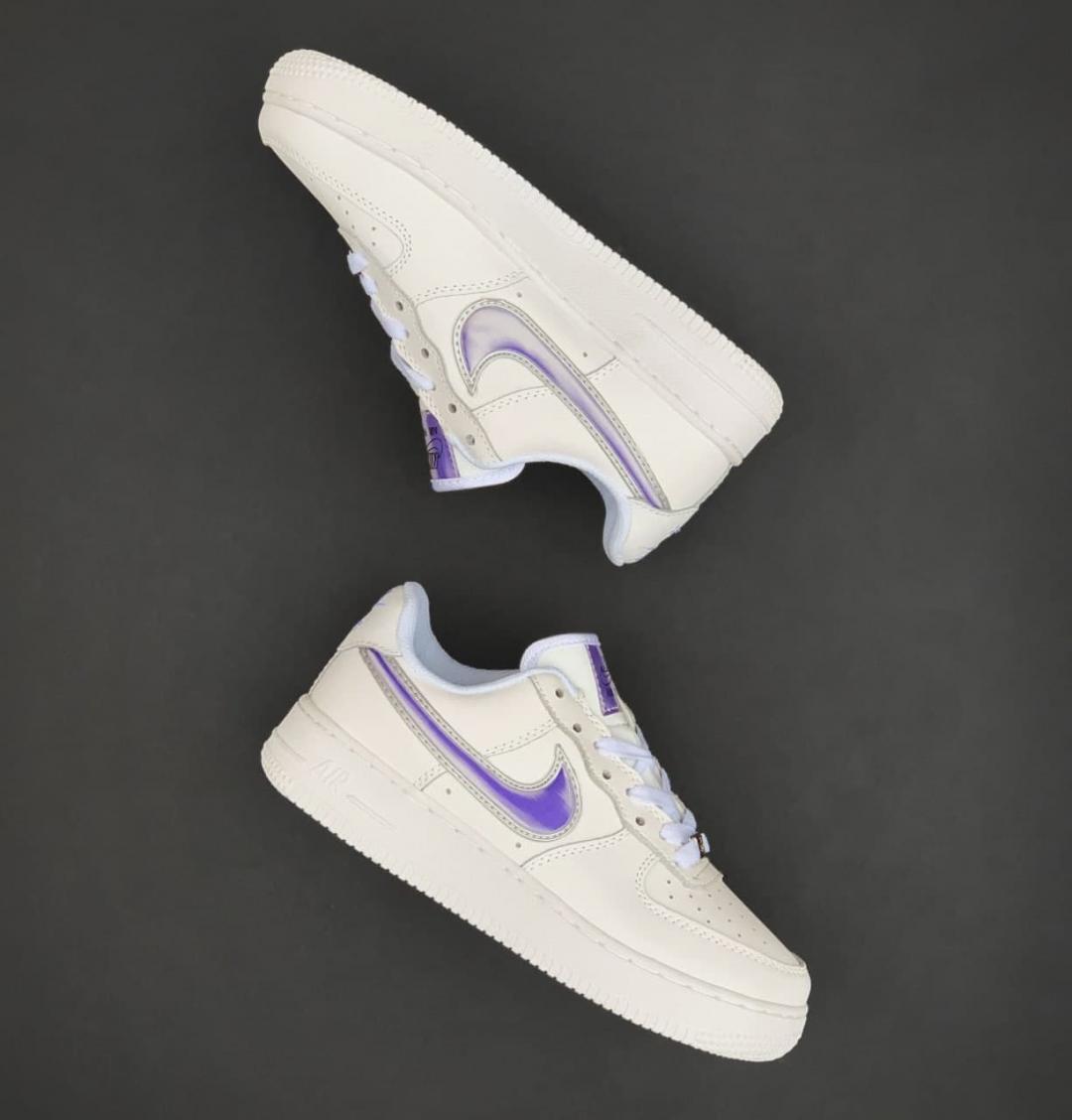 Nike Air Force 1 White Violet