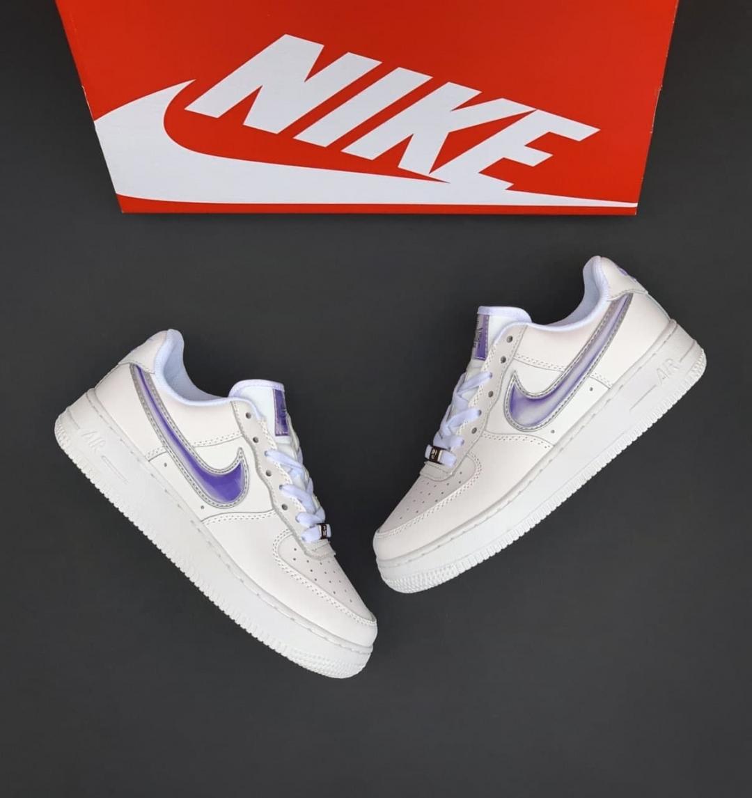 Nike Air Force 1 White Violet