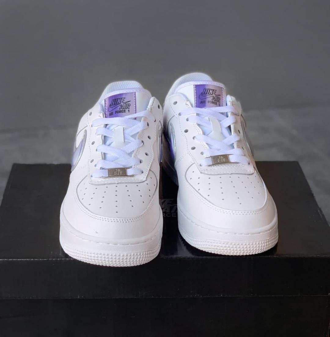 Nike Air Force 1 White Violet