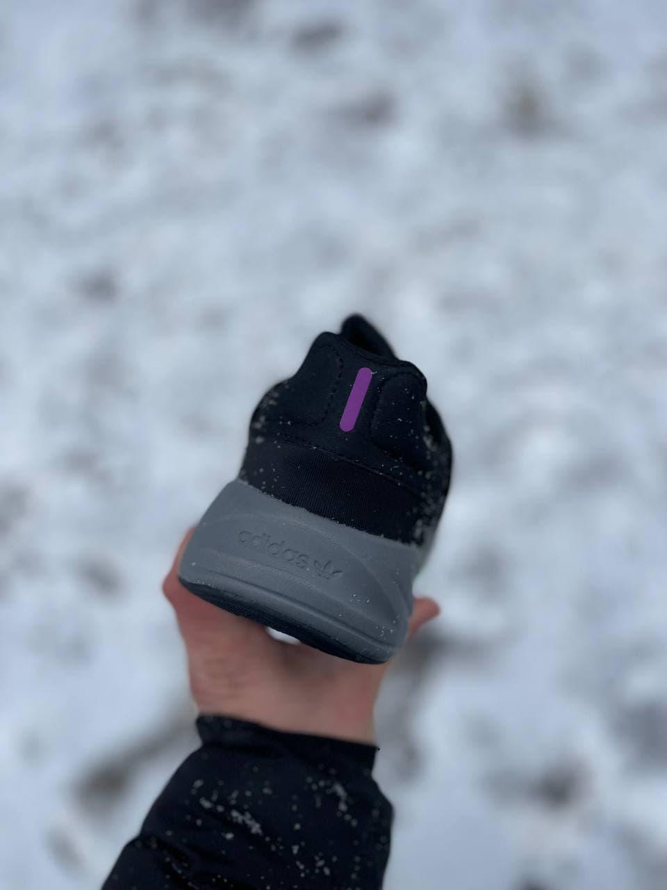 Adidas Ozelia Black Violet Green