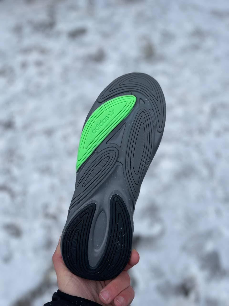Adidas Ozelia Black Violet Green