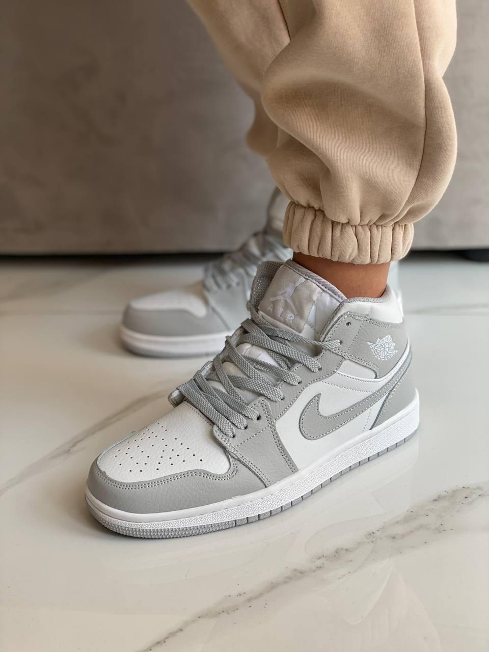 Nike Air Jordan 1 Retro White Grey