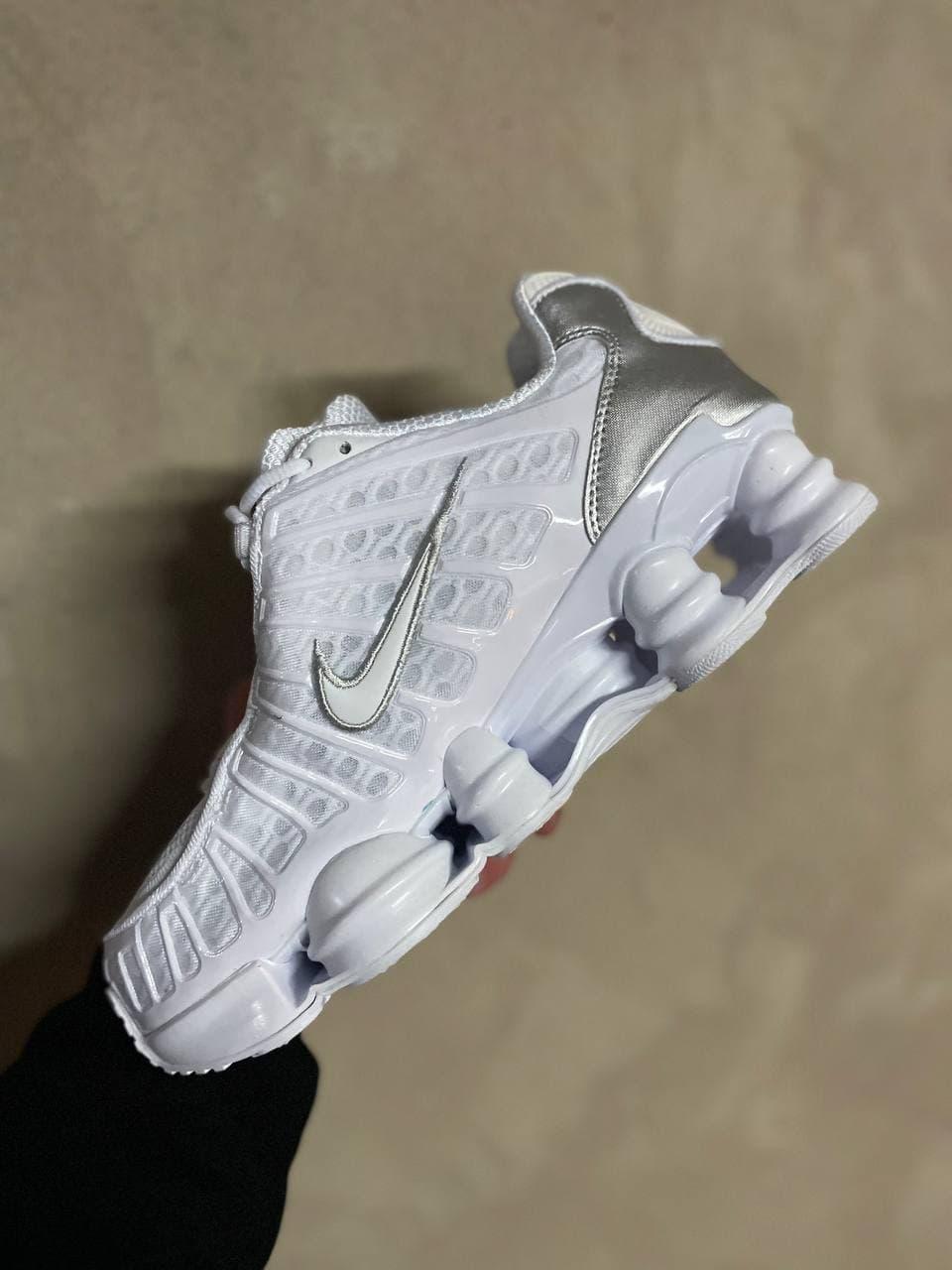 Nike Shox White Grey