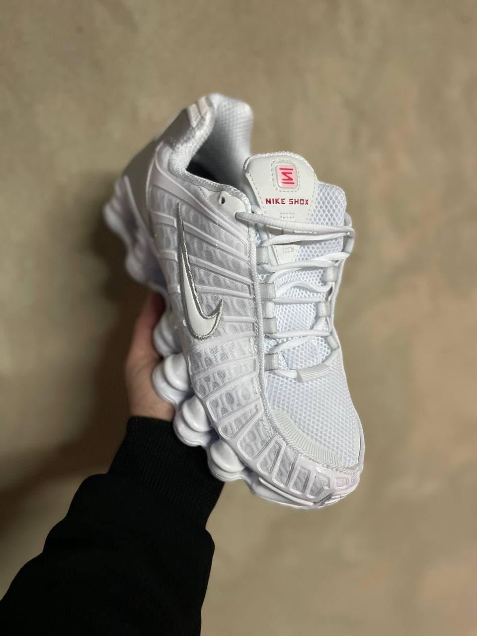 Nike Shox White Grey