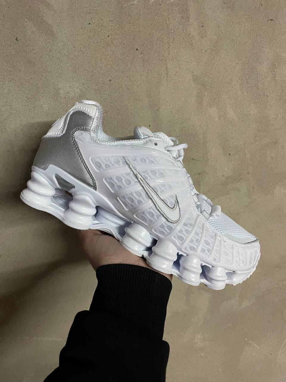 Nike Shox White Grey