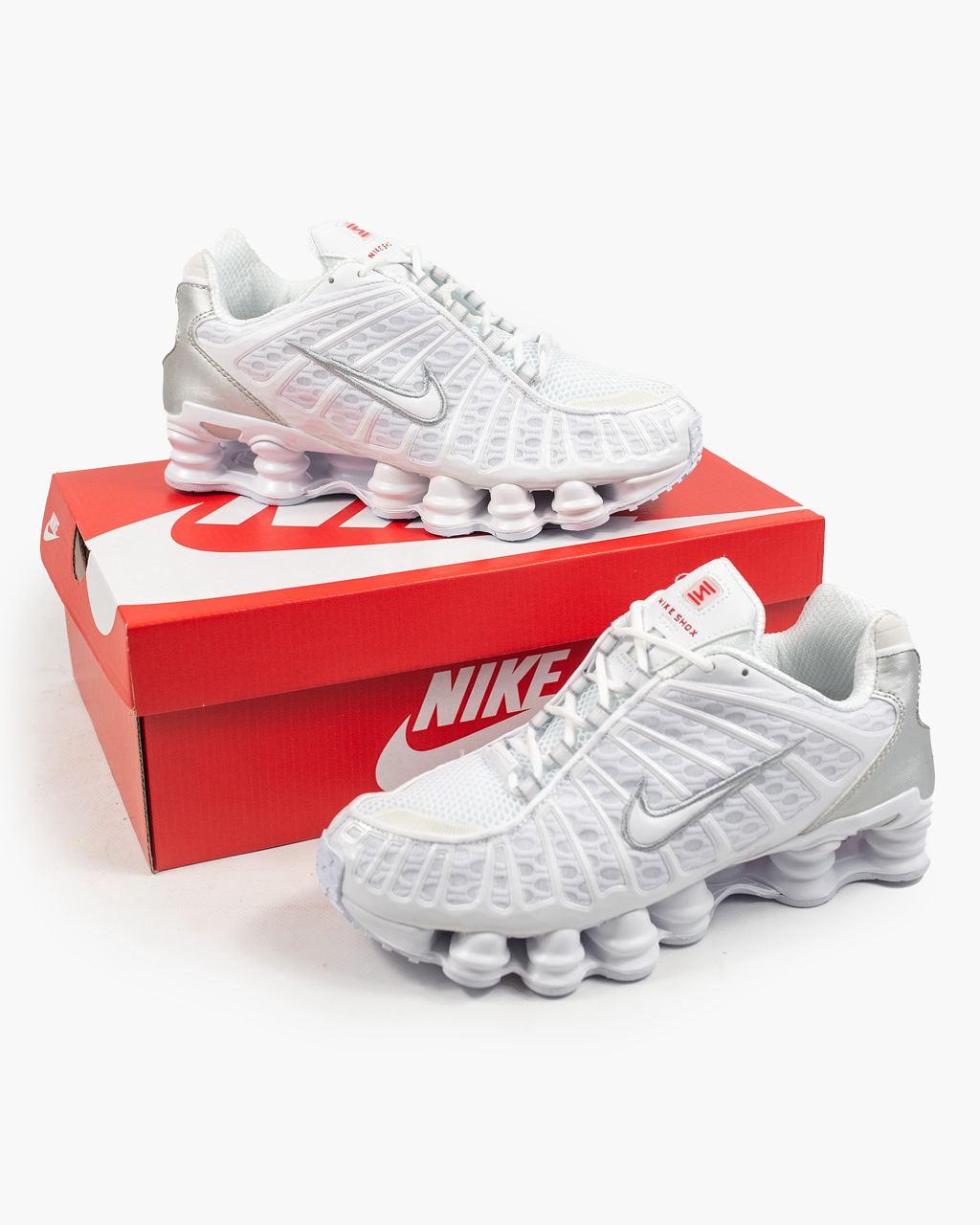 Nike Shox White Grey
