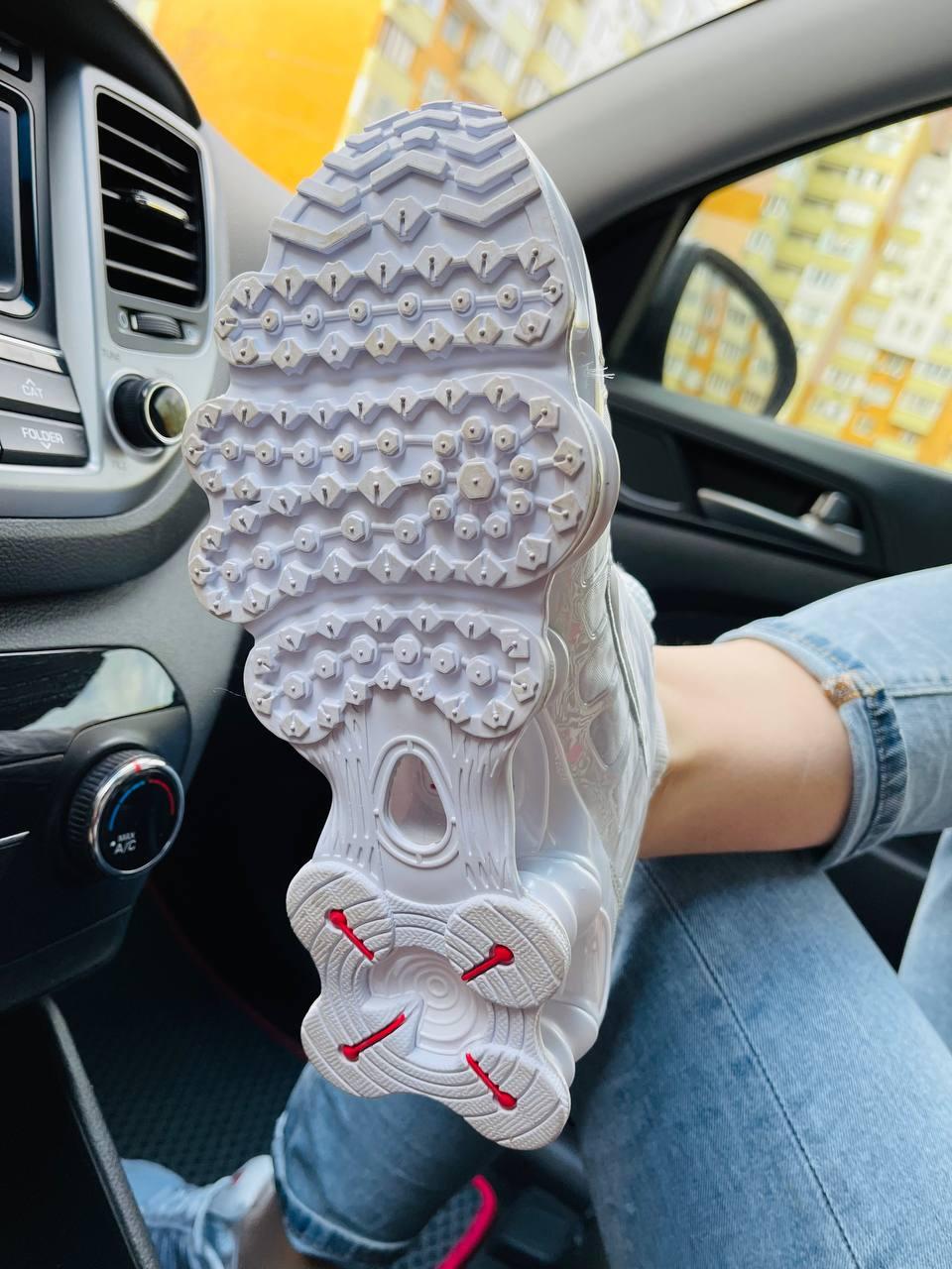 Nike Shox White Grey