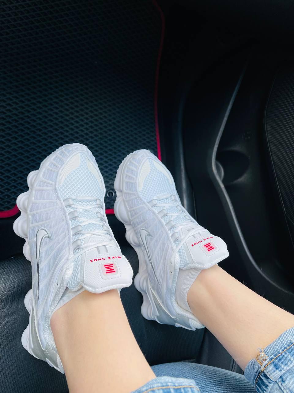 Nike Shox White Grey