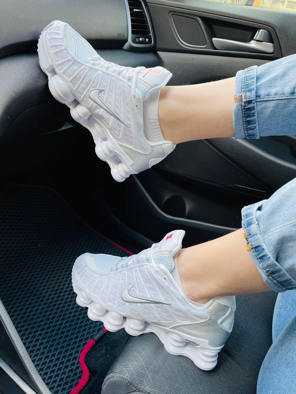 Nike Shox White Grey