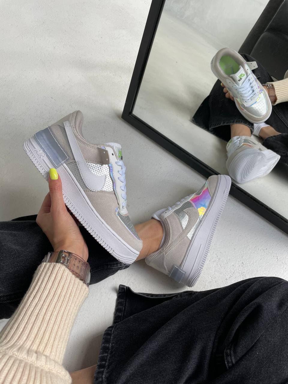 Nike Air Force Shadow Pure Platinum