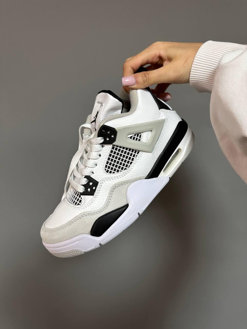Nike Air Jordan 4 Retro Military Black Premum
