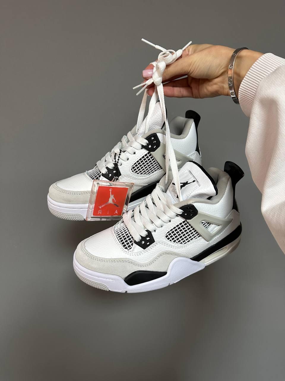 Nike Air Jordan 4 Retro Military Black Premum