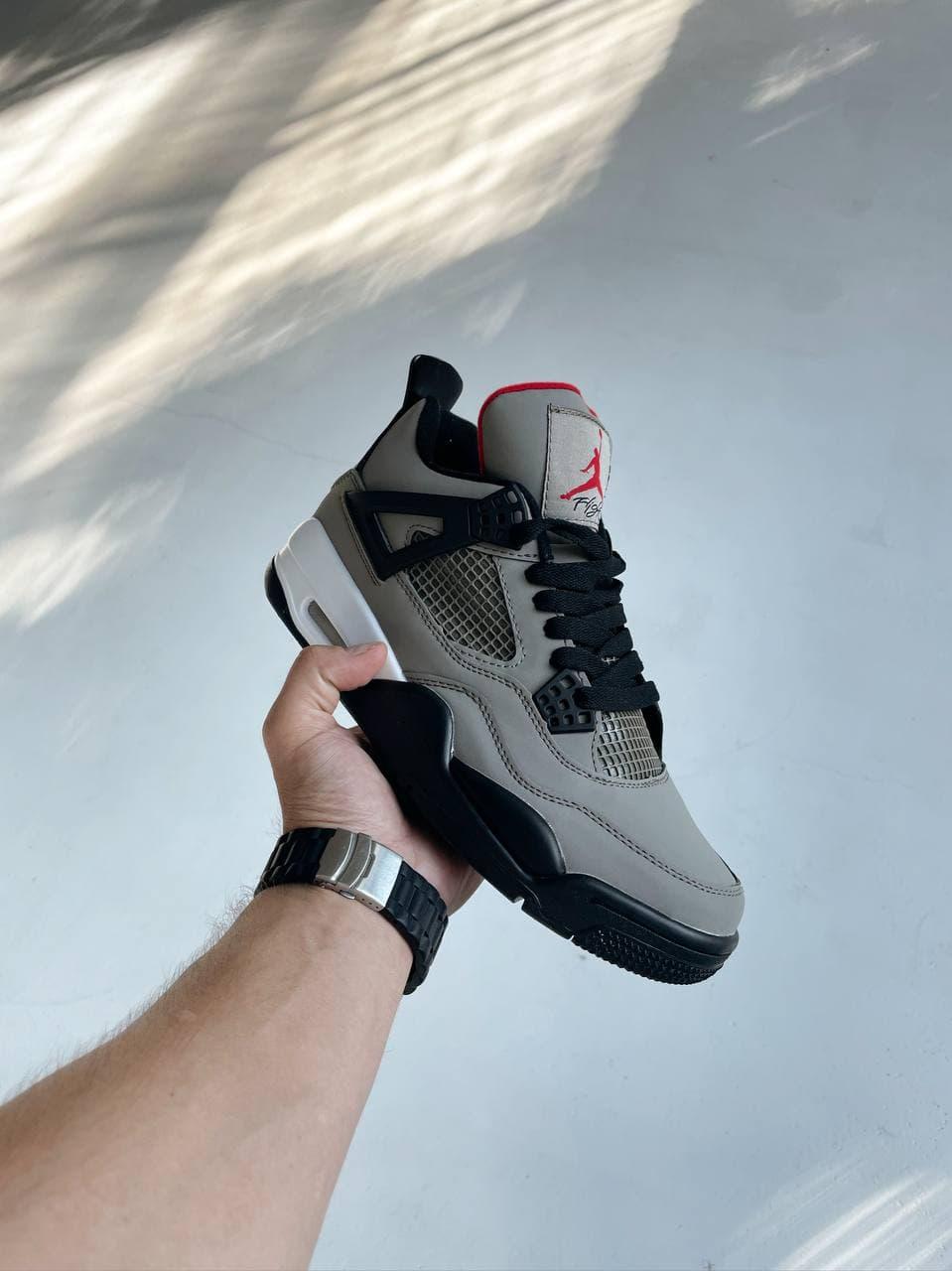 Nike Air Jordan 4 Retro Grey Black