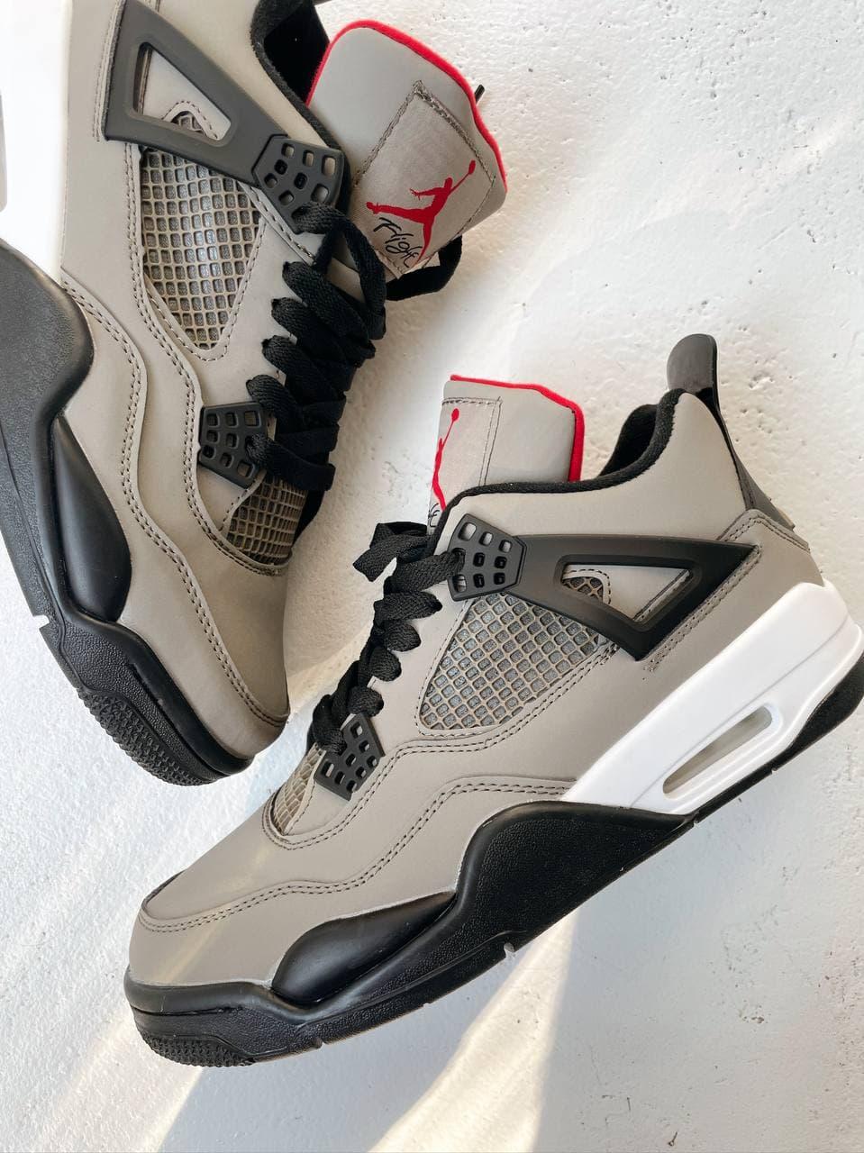 Nike Air Jordan 4 Retro Grey Black