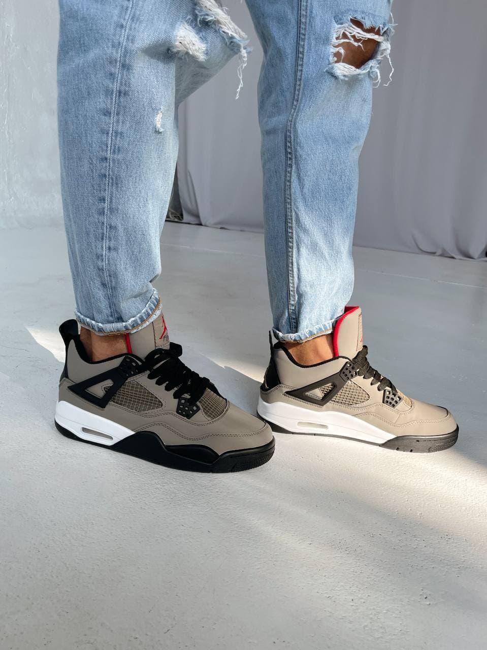 Nike Air Jordan 4 Retro Grey Black