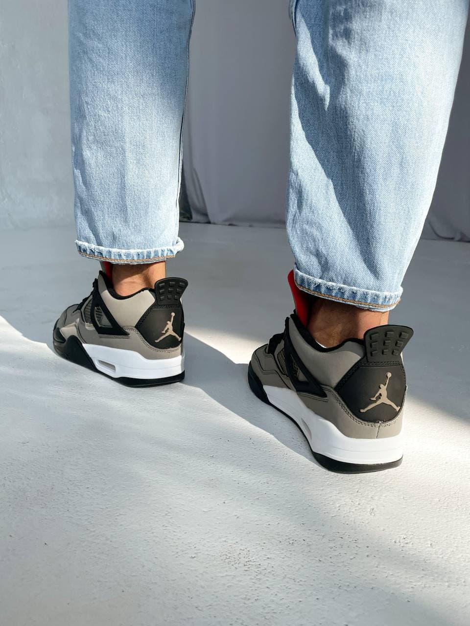 Nike Air Jordan 4 Retro Grey Black