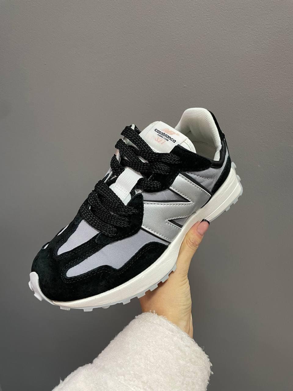 New Balance 327 Black Silver