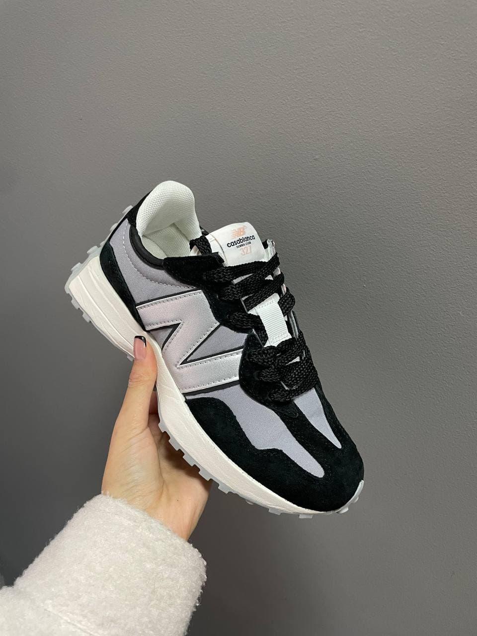 New Balance 327 Black Silver