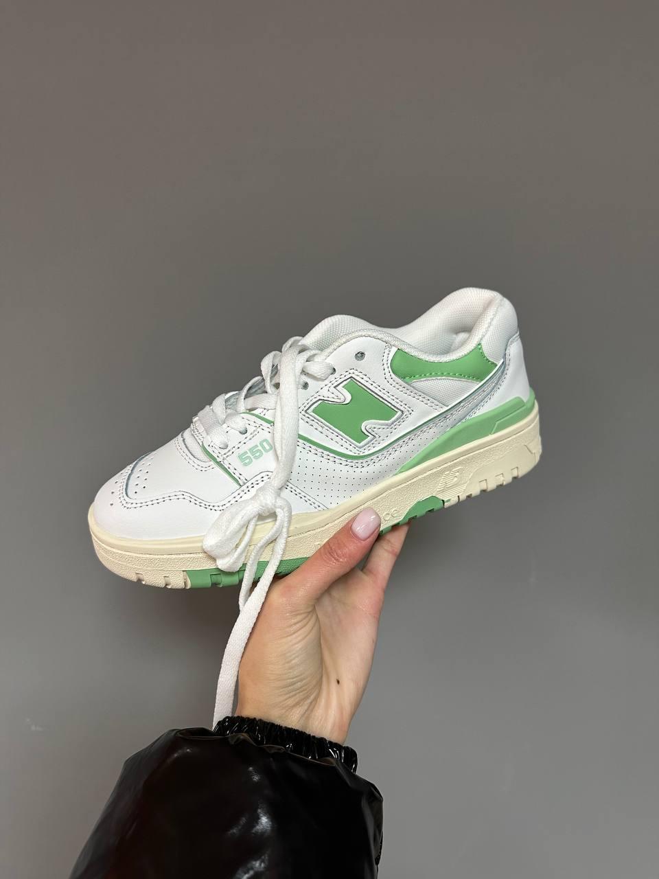 New Balance 550 White Green v2
