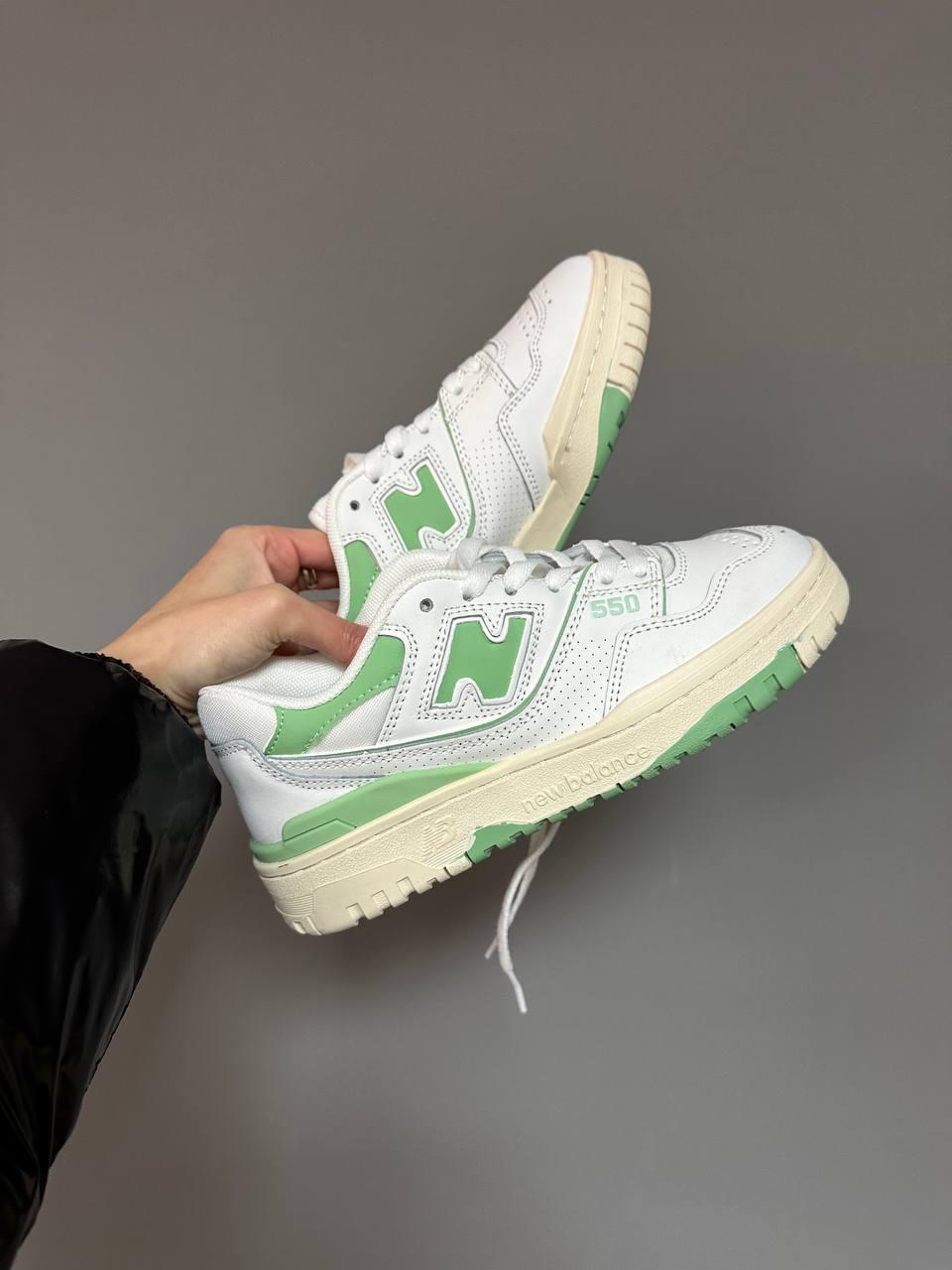 New Balance 550 White Green v2