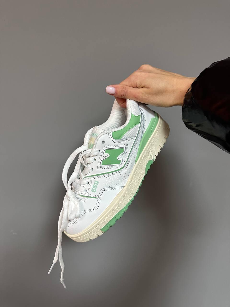 New Balance 550 White Green v2