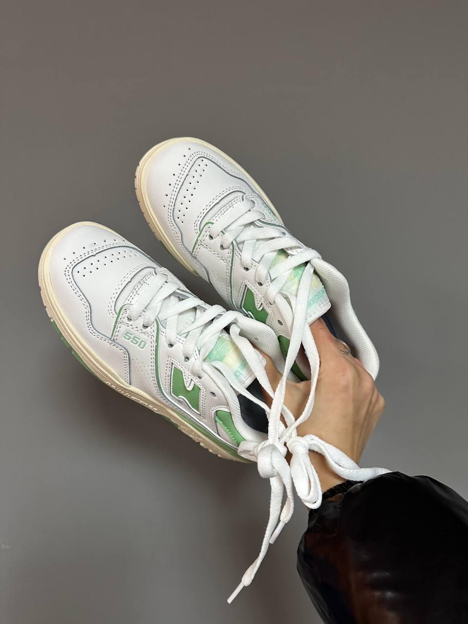 New Balance 550 White Green v2