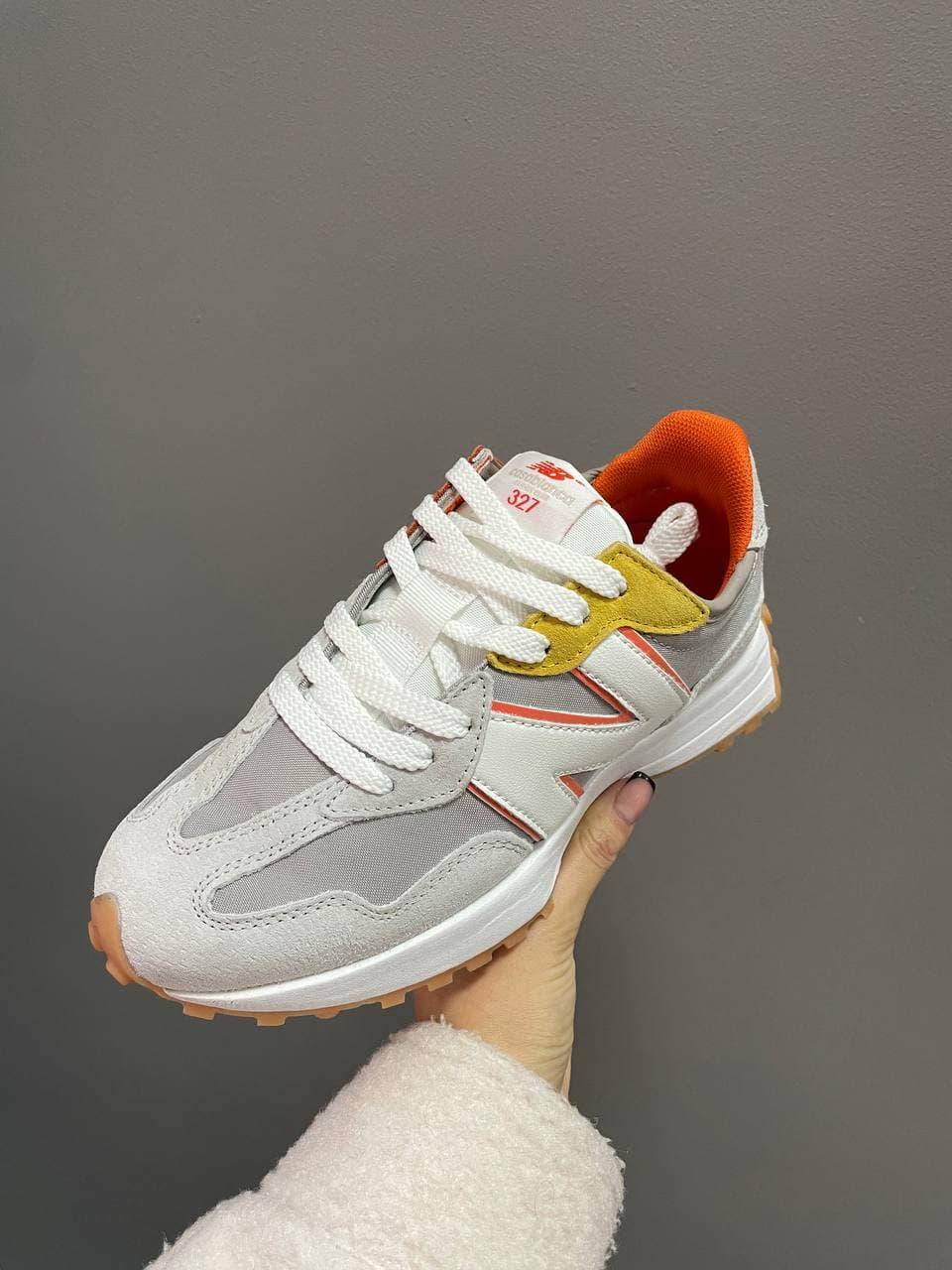 New Balance 327 Grey Orange
