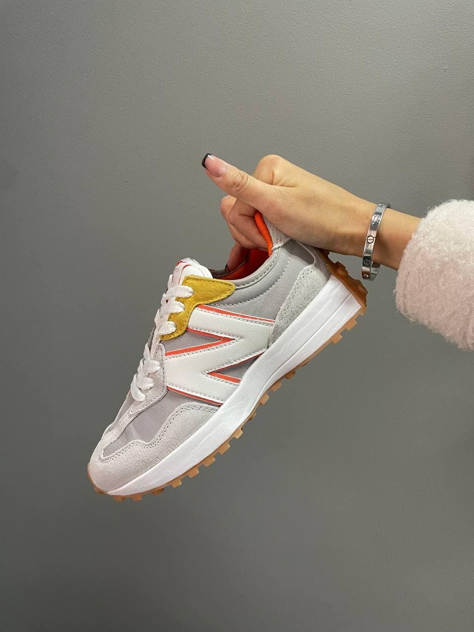 New Balance 327 Grey Orange