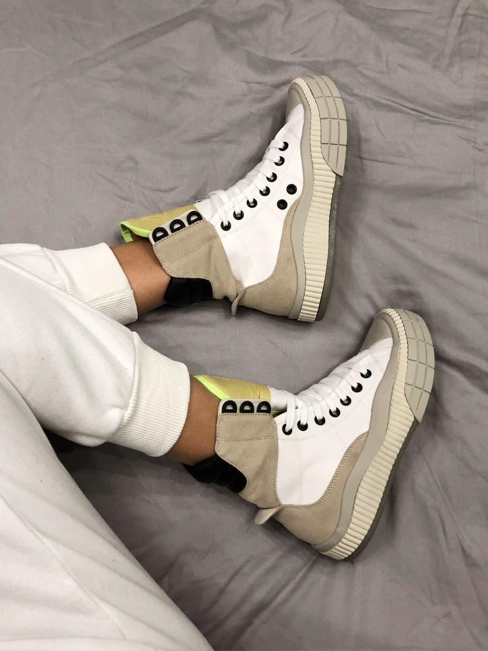 Chloé Clint High Top Neon Green