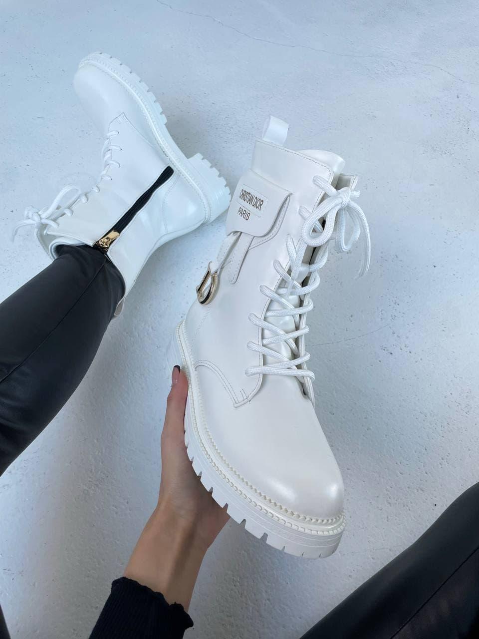 Dior Boots White Фліс