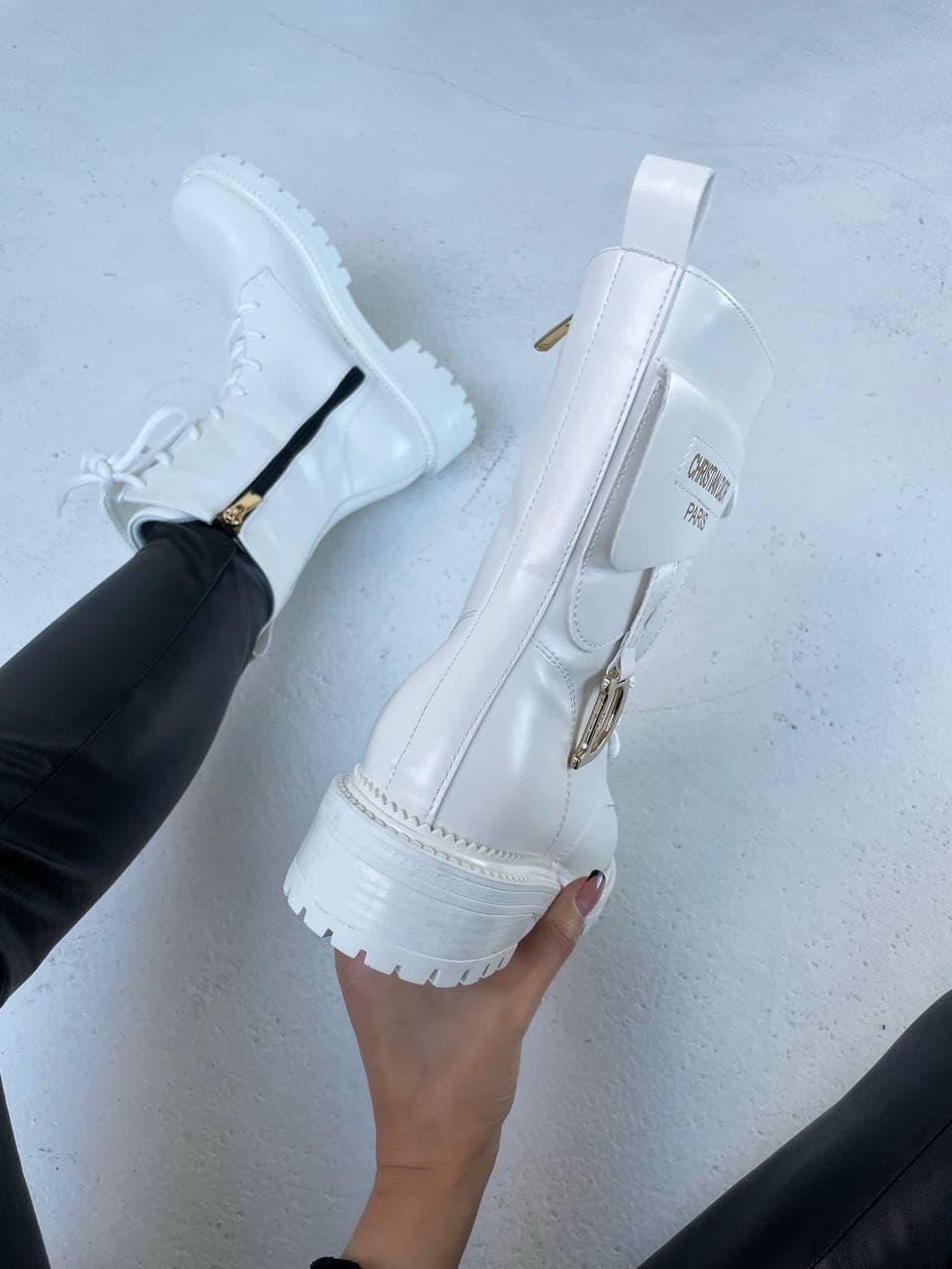 Dior Boots White Фліс