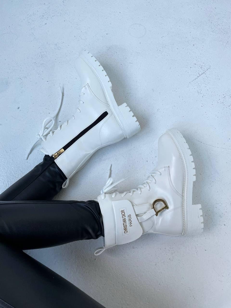 Dior Boots White Фліс