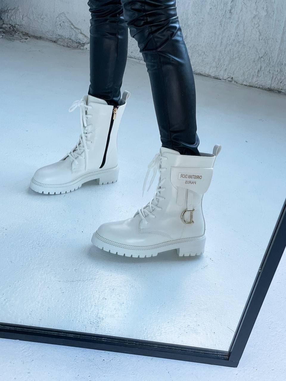 Dior Boots White Фліс