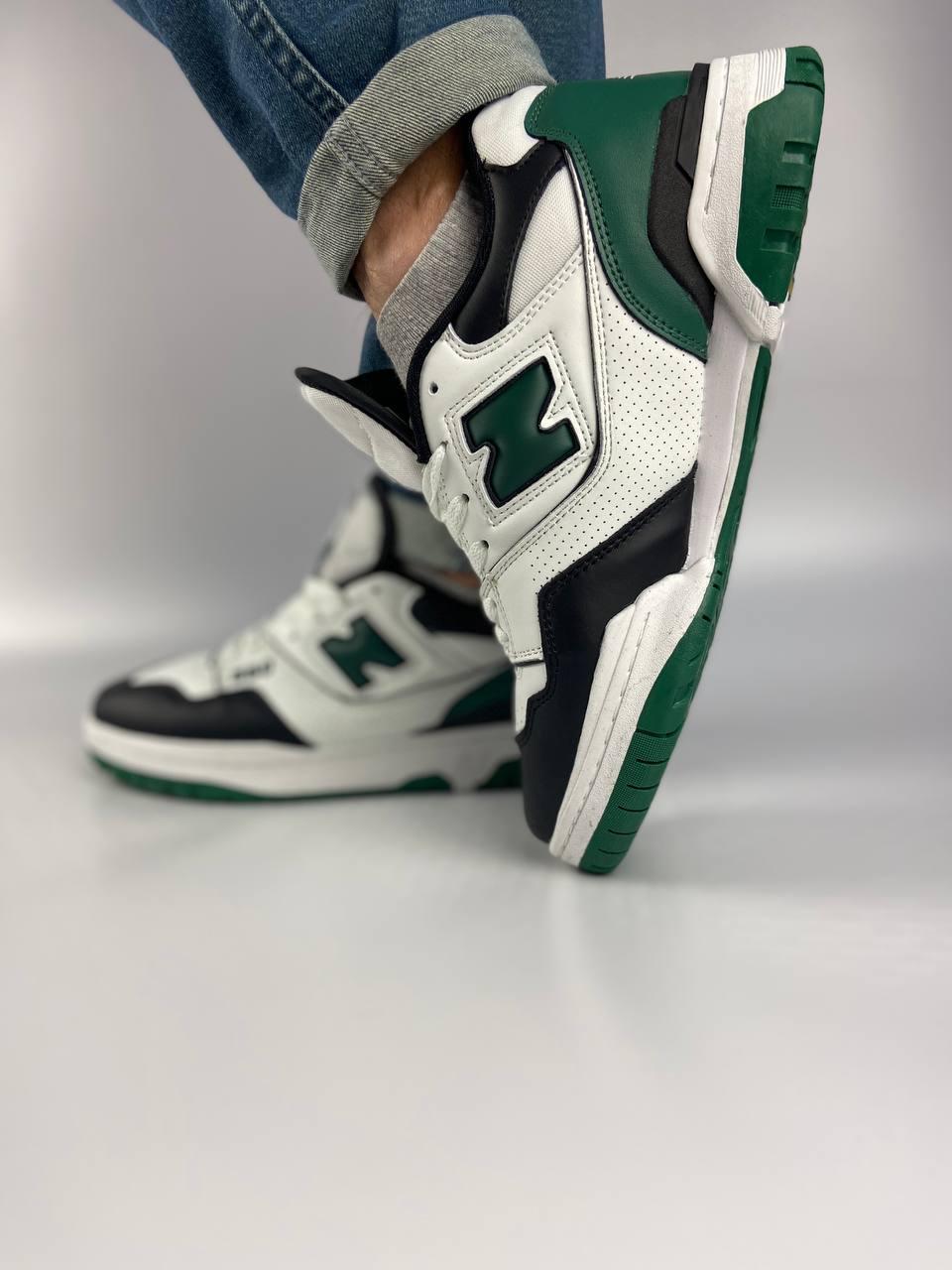New Balance 550 White Green Black