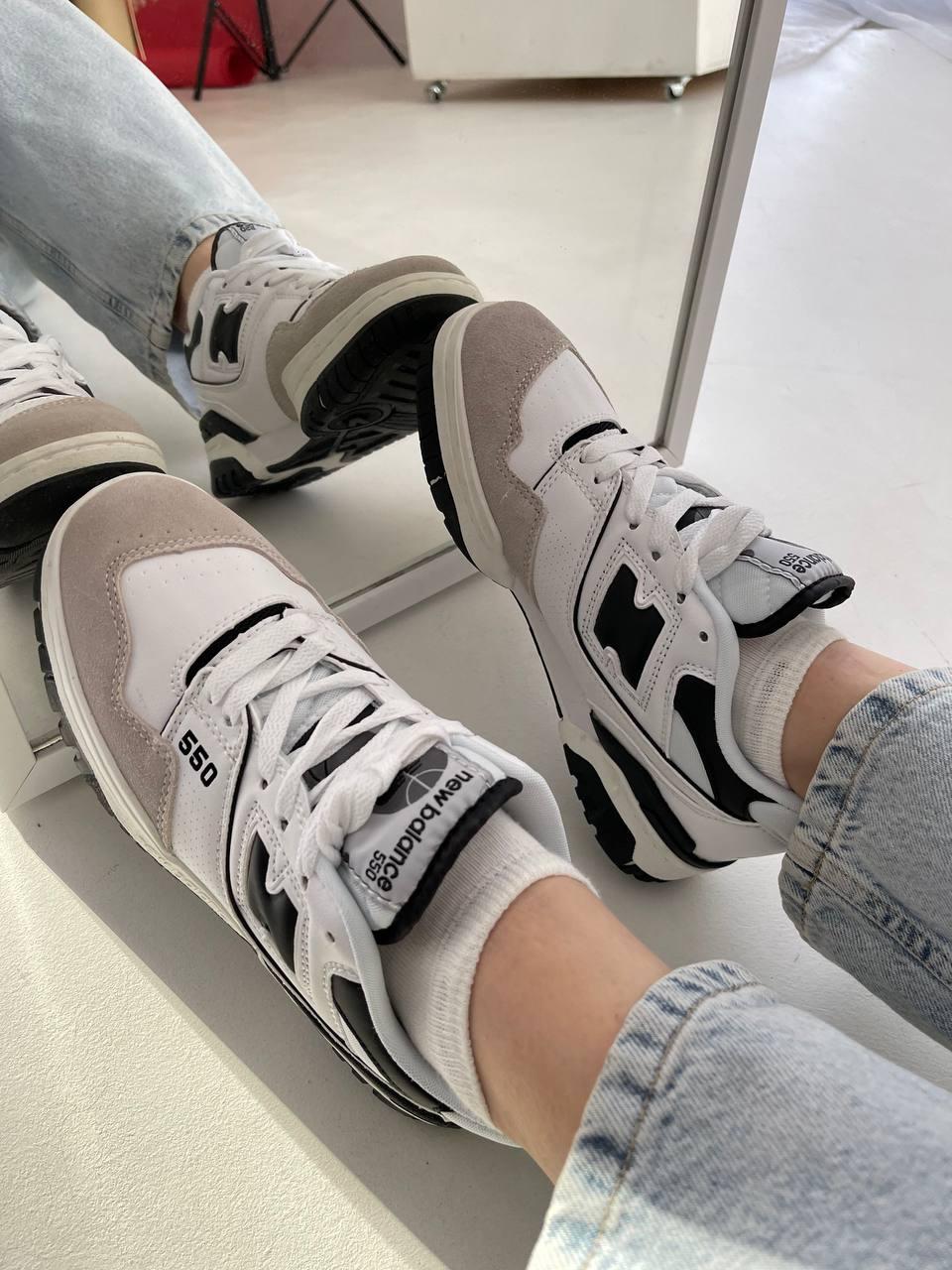 New Balance 550 White Black