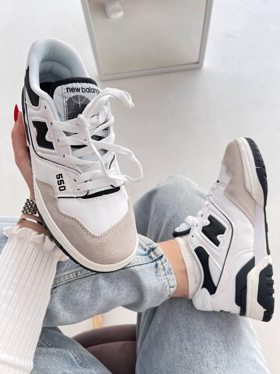 New Balance 550 White Black