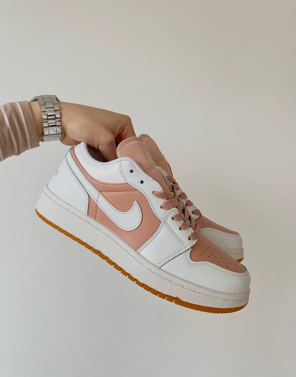 Nike Air Jordan 1 Low Tan White