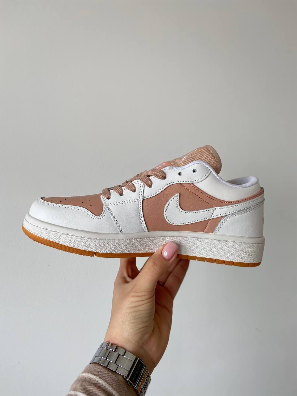 Nike Air Jordan 1 Low Tan White