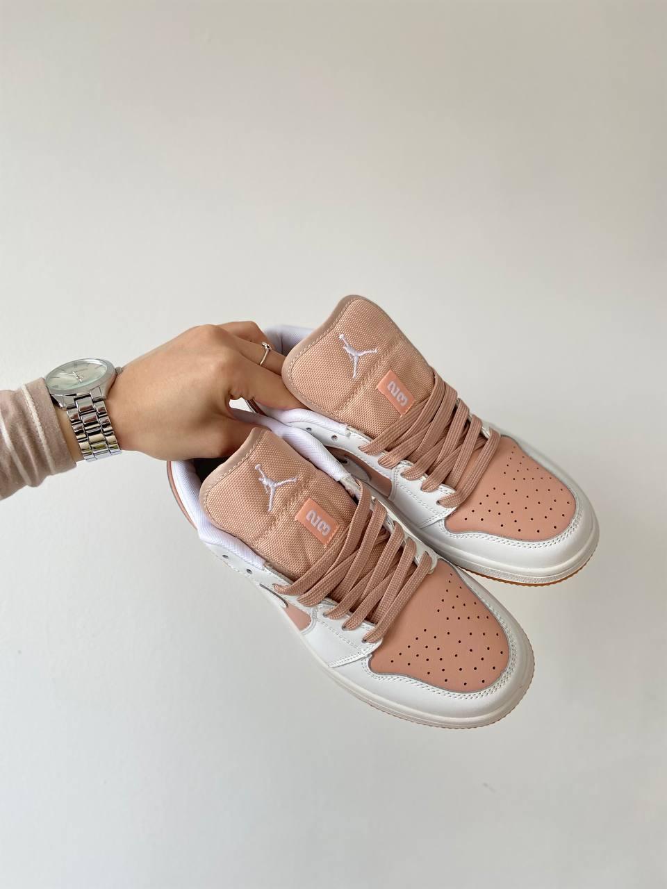 Nike Air Jordan 1 Low Tan White