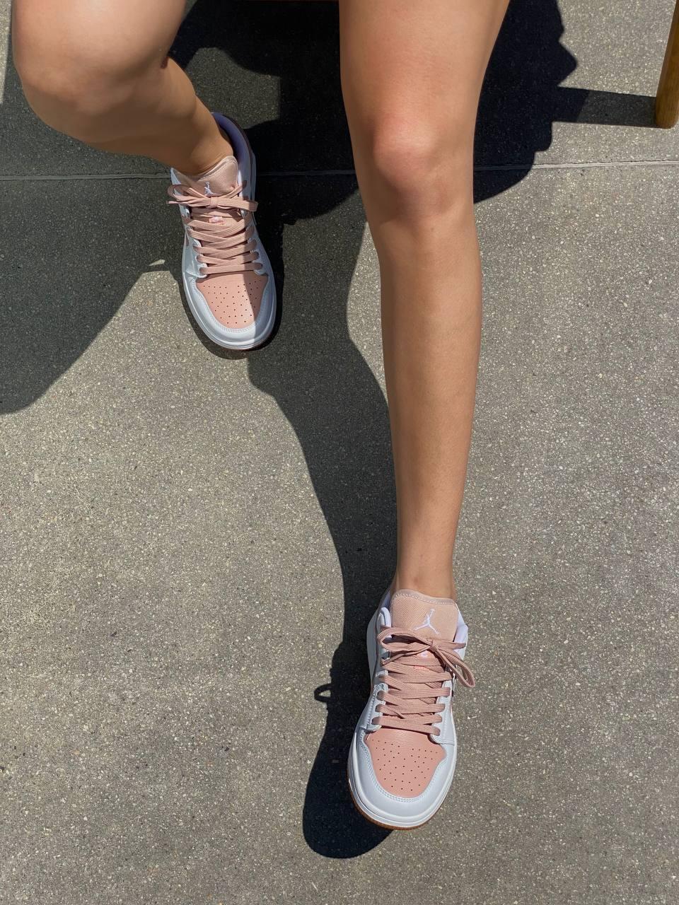 Nike Air Jordan 1 Low Tan White