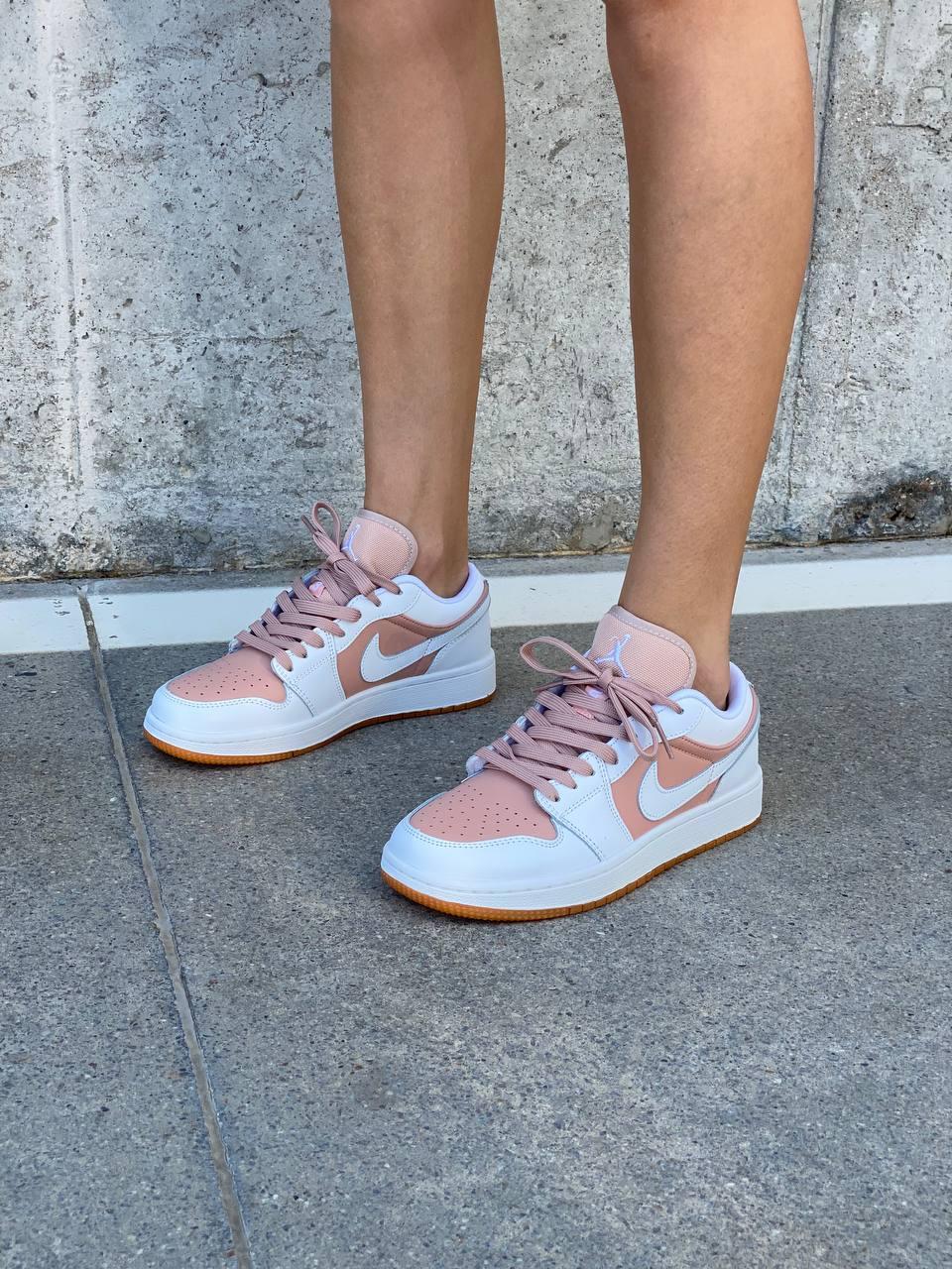 Nike Air Jordan 1 Low Tan White