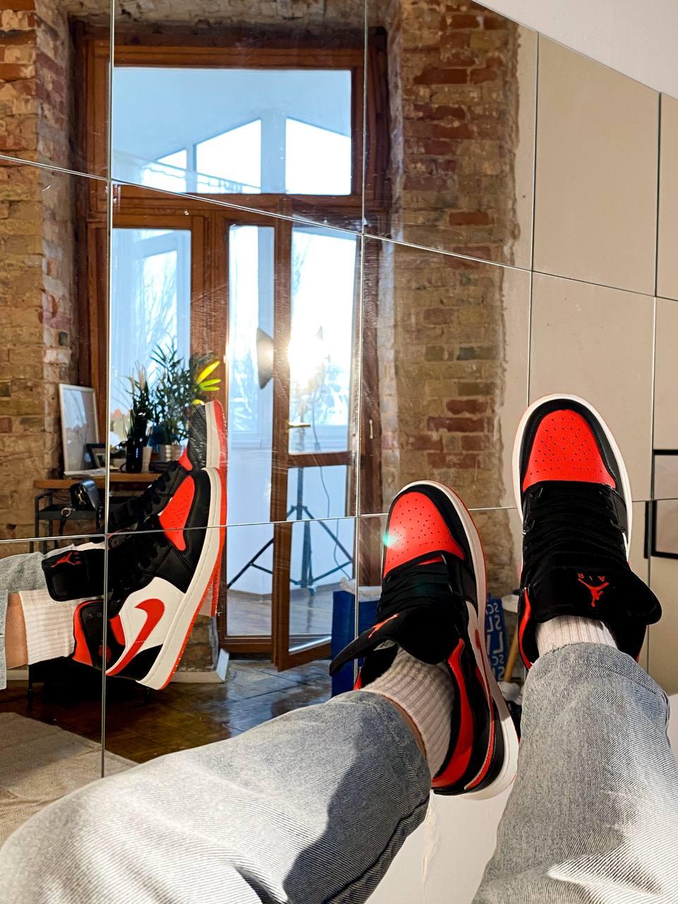 Nike Air Jordan Retro1 Black Red