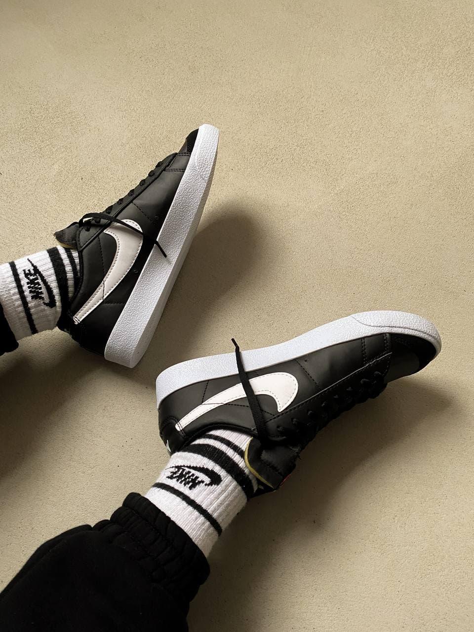 Nike Blazer Low Black White