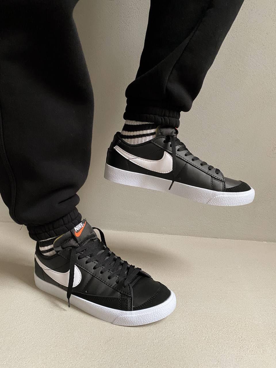Nike Blazer Low Black White