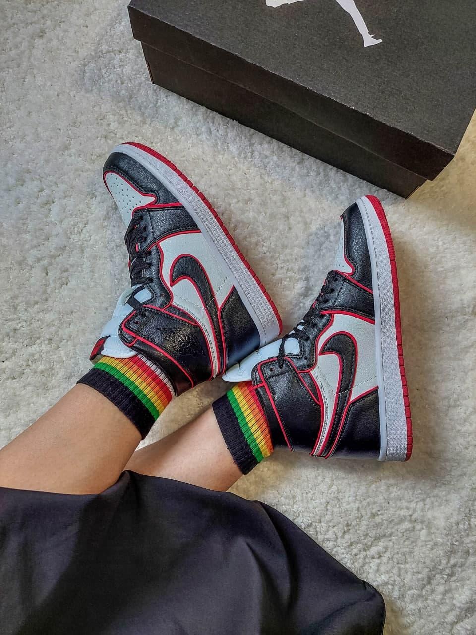 Nike Air Jordan 1 Retro High Black Red